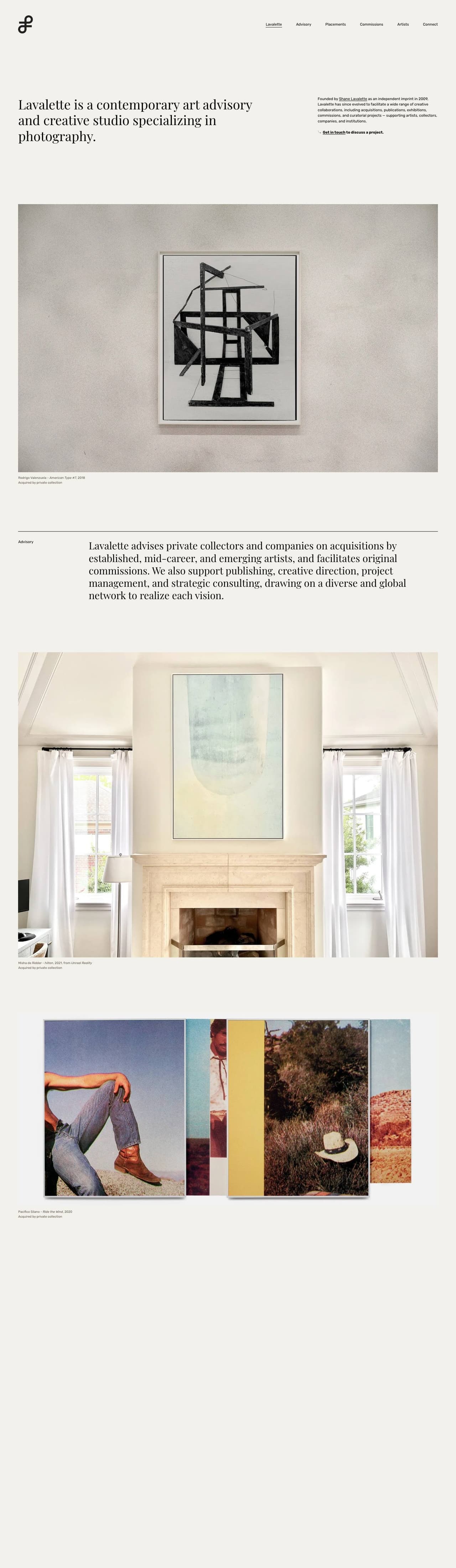 Full landing page of Assembly