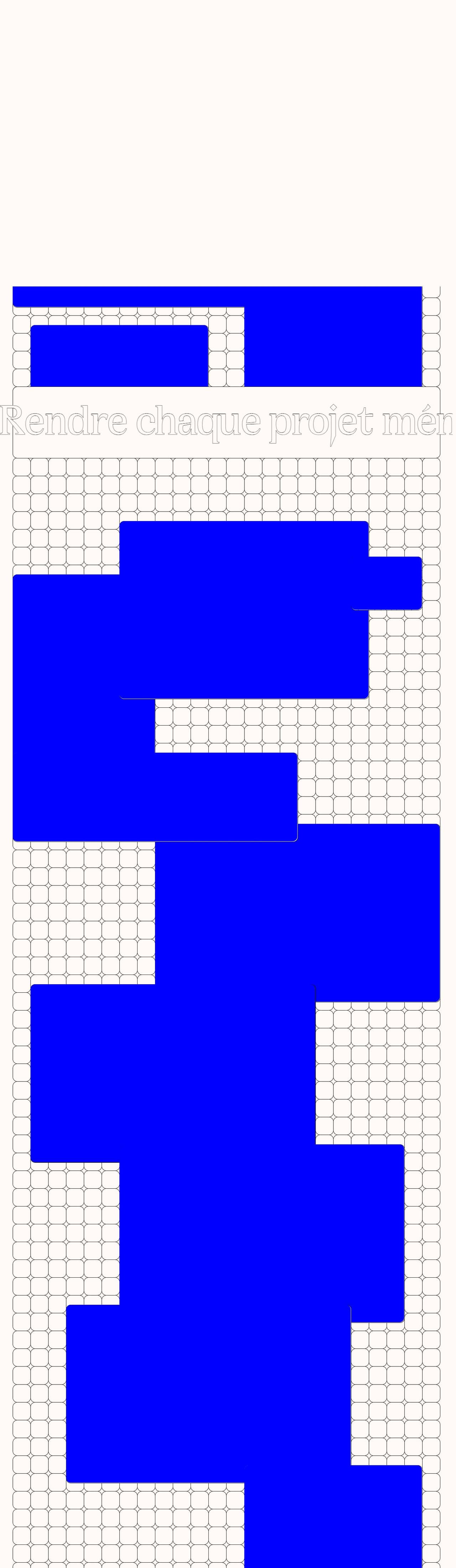 Full landing page of Beaucoup