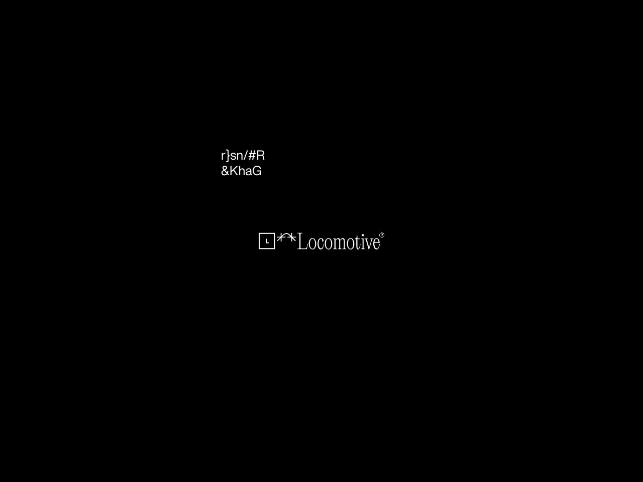 Homepage screenshot of Locomotive