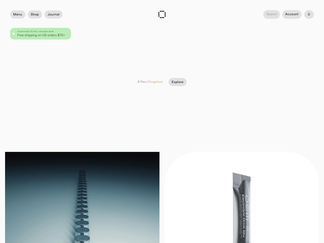 Homepage screenshot of OEM