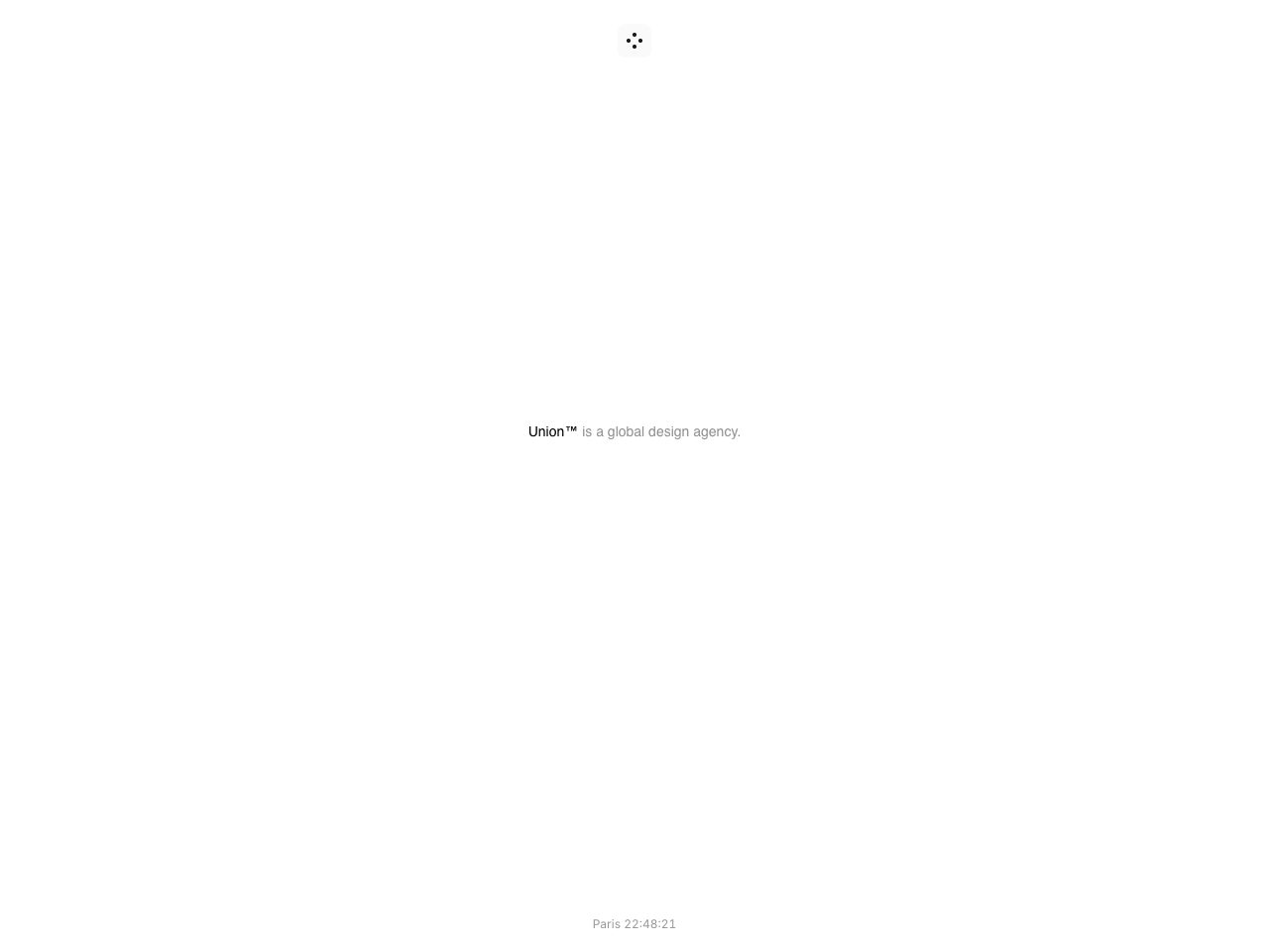 Homepage screenshot of Union Agency